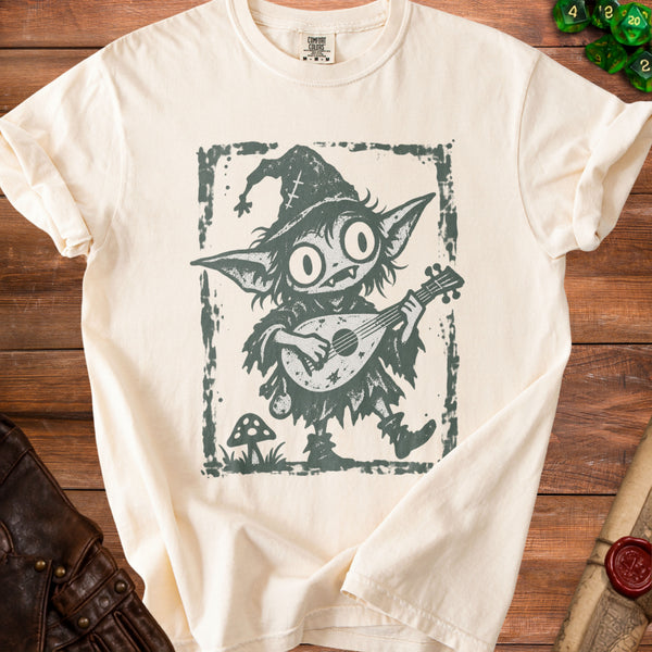 Goblin Bard T-shirt in Ivory