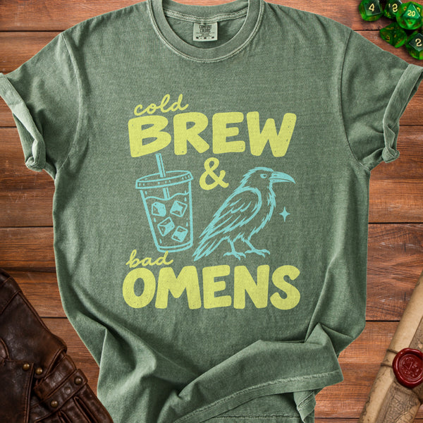 Bad Omens T-Shirt in Moss
