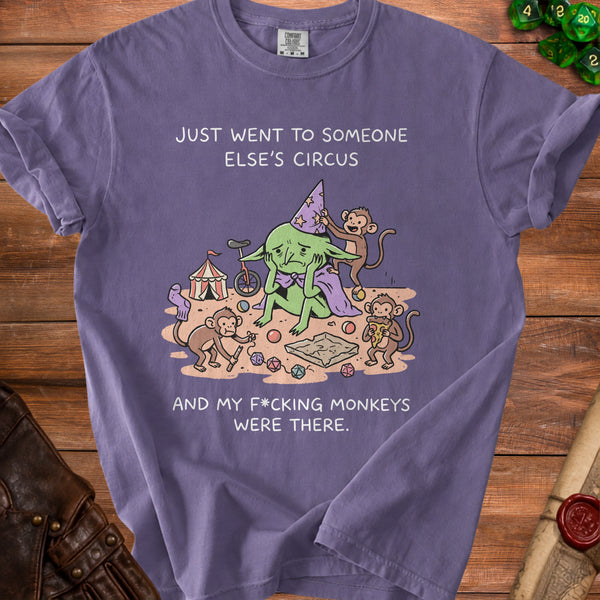 My Monkeys T-Shirt in Grape