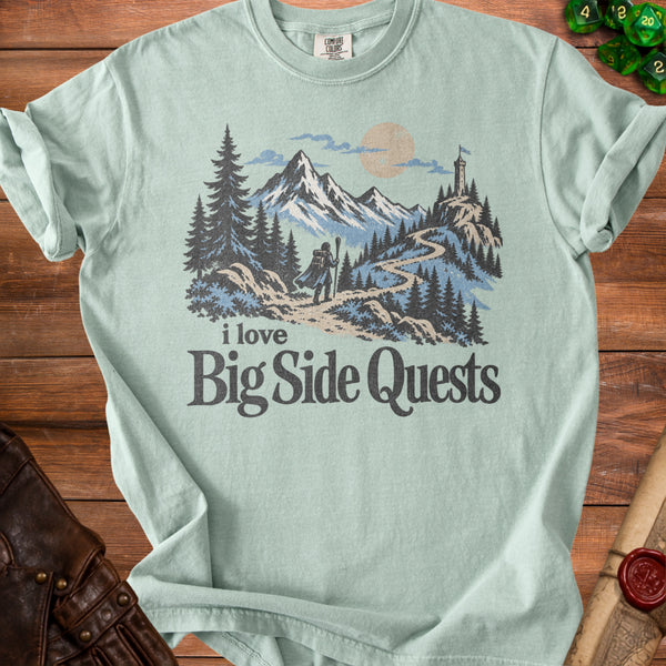 Side Quests T-shirt in Bay