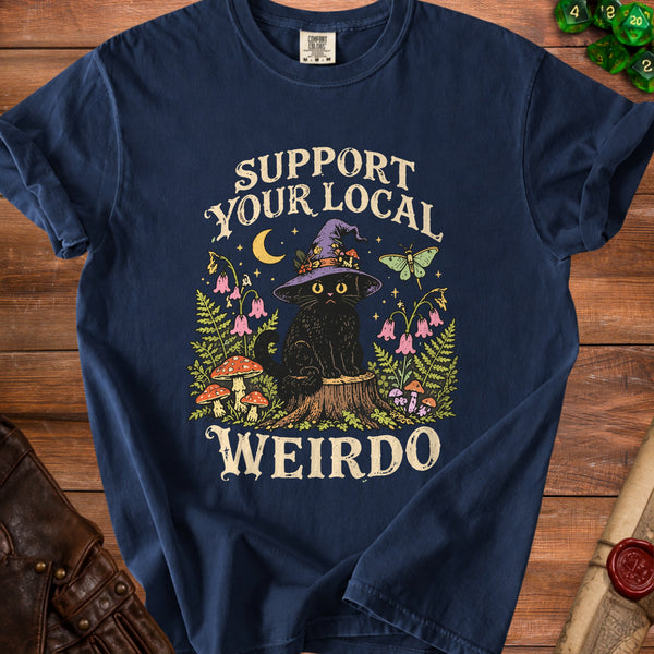 Local Weirdo T-Shirt in True Navy