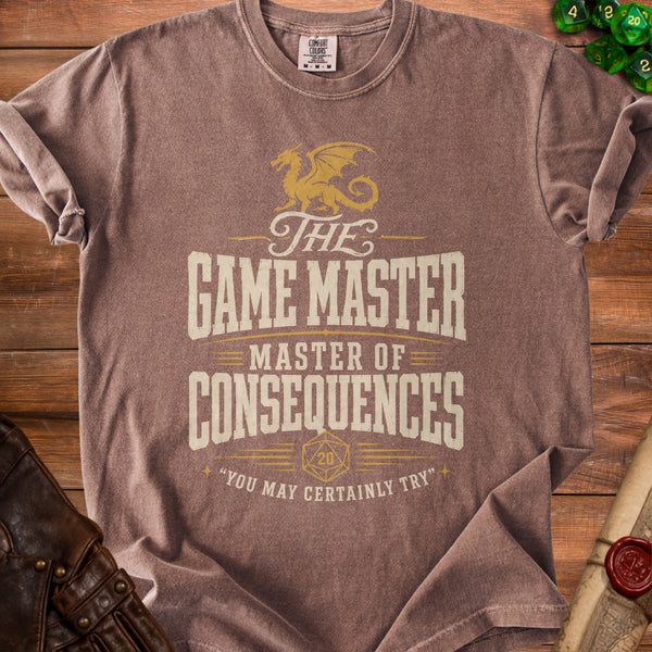 Game Master T-Shirt in Espresso