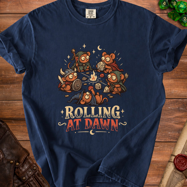 Rolling Dawn T-Shirt in True Navy