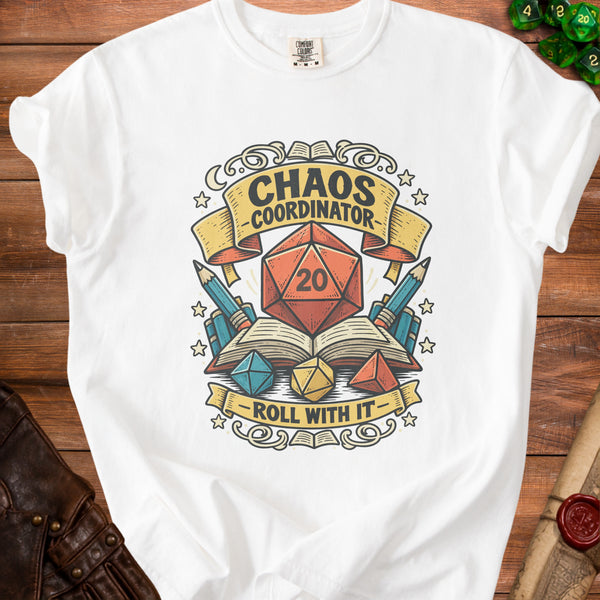 Chaos Coordinator T-Shirt in White