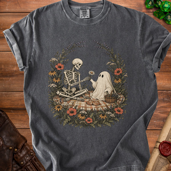 Spooky Picnic T-Shirt in Pepper