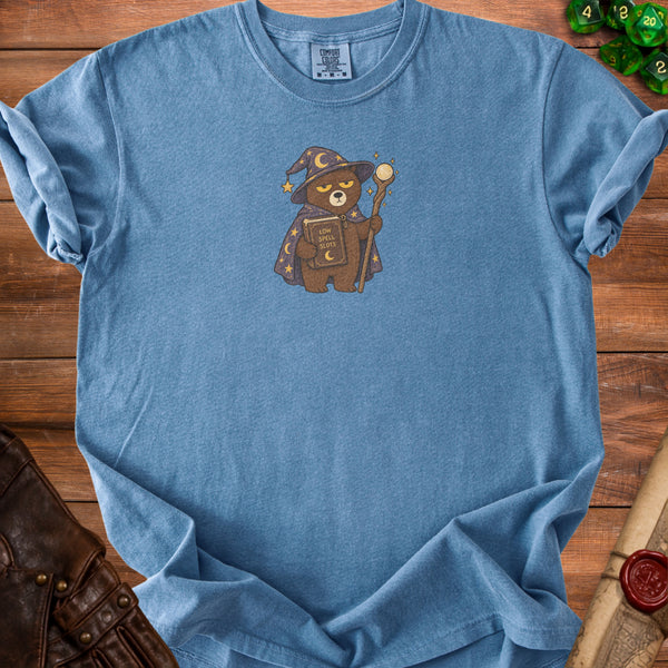 Wizard Bear T-Shirt in Blue Jean
