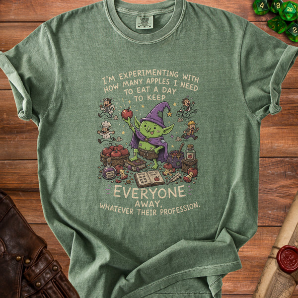 Experimental Goblin T-Shirt in Moss