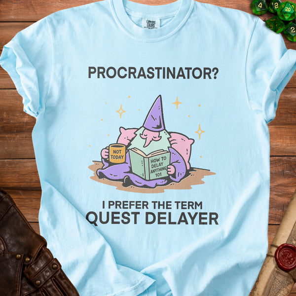 Quest Delayer T-Shirt in Chambray