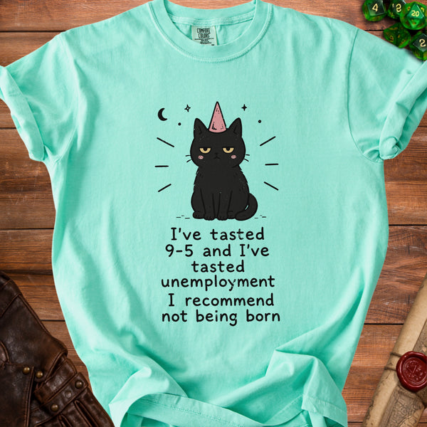 Existential Cat T-shirt in Island Reef