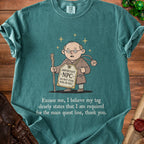 T-shirt with cartoon NPC and text: "Important -NPC- Do not stab, rob, or kill."