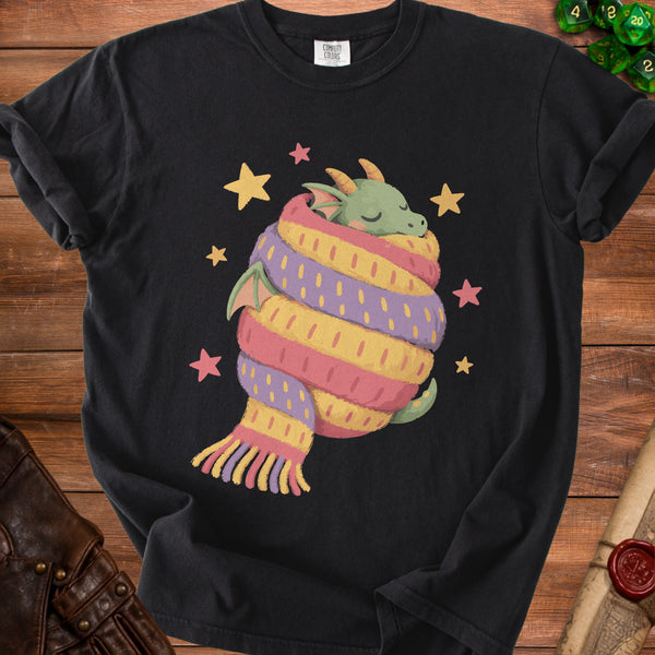 Cozy Dragon T-shirt in Black