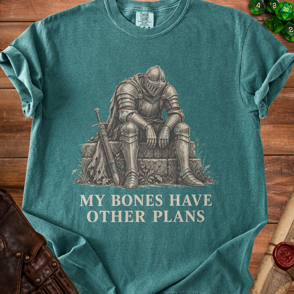 Vintage Weary Knight T-Shirt in Blue Spruce