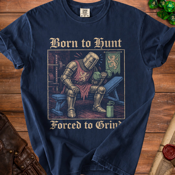 Born to Grind T-Shirt in True Navy