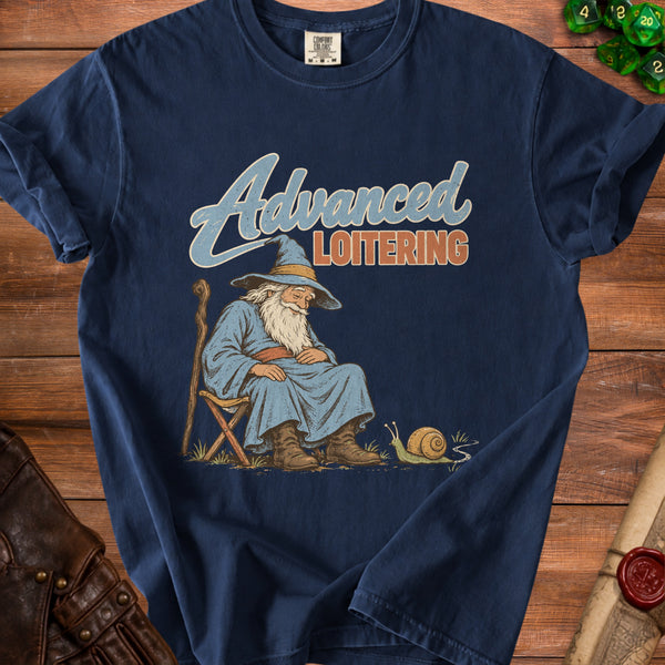 Advanced Loitering T-shirt in True Navy