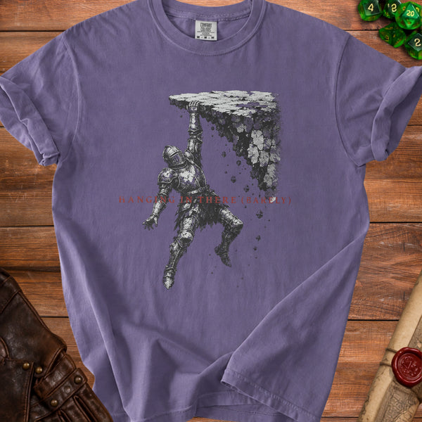 Hanging Knight T-Shirt in Grape