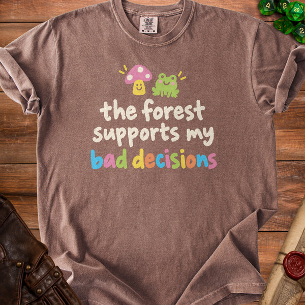 Forest Decisions T-Shirt in Espresso