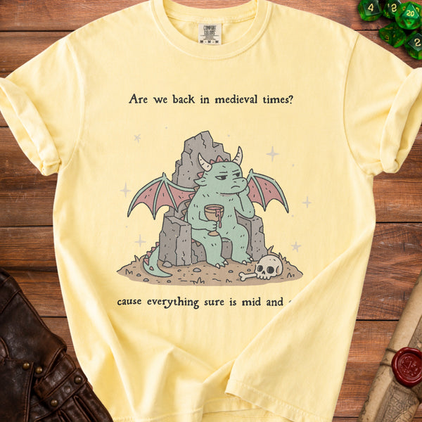 Medieval Times T-Shirt in Butter