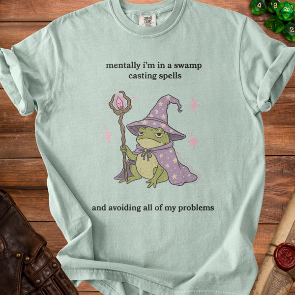 Swamp Spells T-shirt in Bay