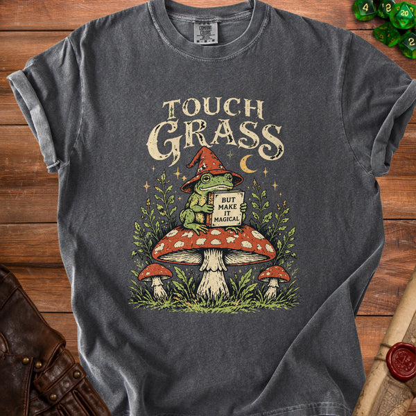 Touch Grass T-Shirt in Pepper
