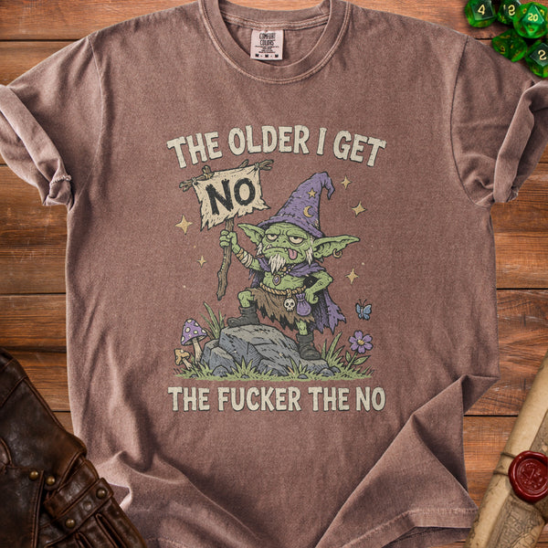 Grumpy Goblin T-Shirt in Espresso