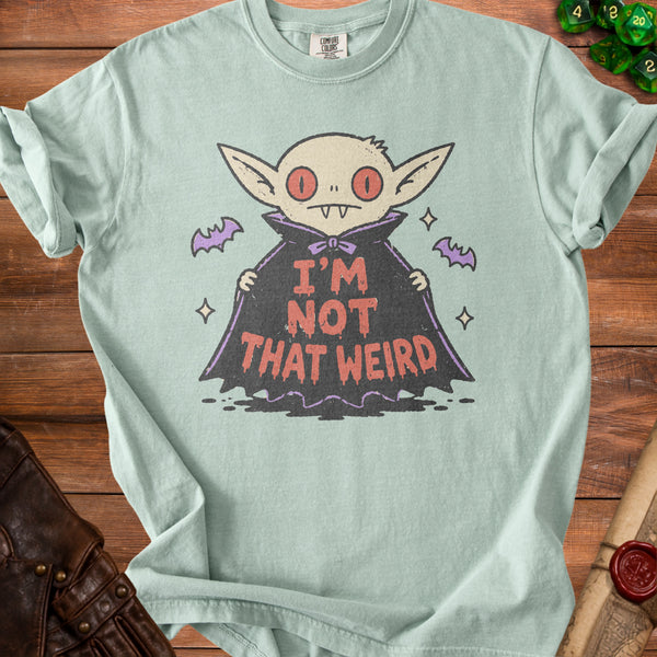 I'm Not That Weird T-Shirt in Bay
