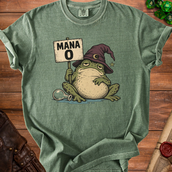Zero Mana Toad T-Shirt in Moss