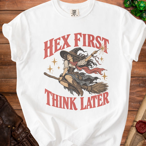 Hex First T-Shirt in White