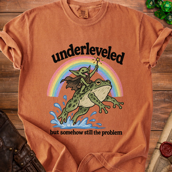 Underleveled Goblin T-shirt in Yam