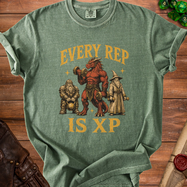 Every Rep T-Shirt in Moss