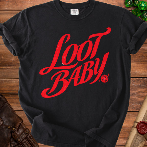 Loot Baby T-Shirt in Black