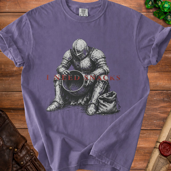 Snack Knight T-Shirt in Grape
