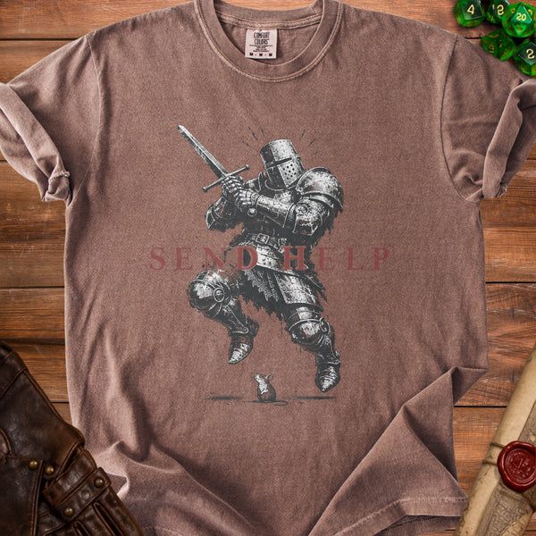 Tiny Foe Knight T-Shirt in Espresso