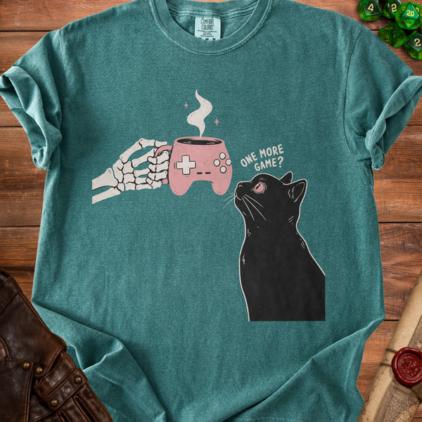 One More Game T-Shirt in Blue Spruce