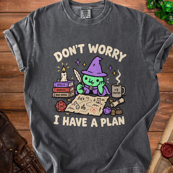 Plan Wizard T-Shirt in Pepper