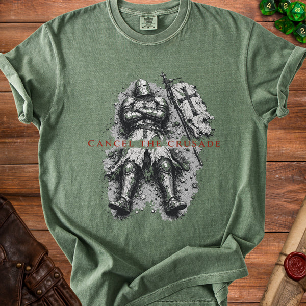 Cancel Crusade T-shirt in Moss
