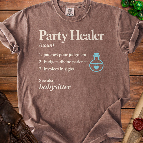 Party Healer T-Shirt in Espresso