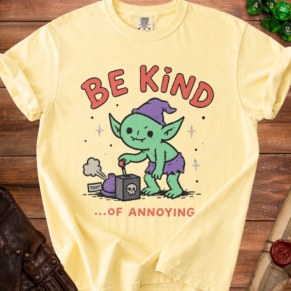 Annoying Goblin T-Shirt in Butter