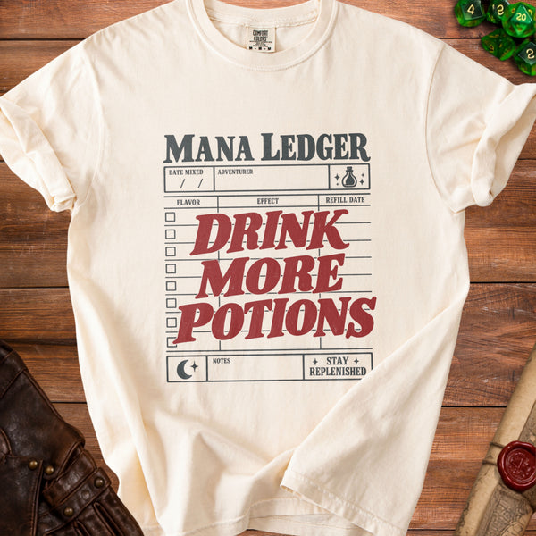 Mana Ledger T-shirt in Ivory