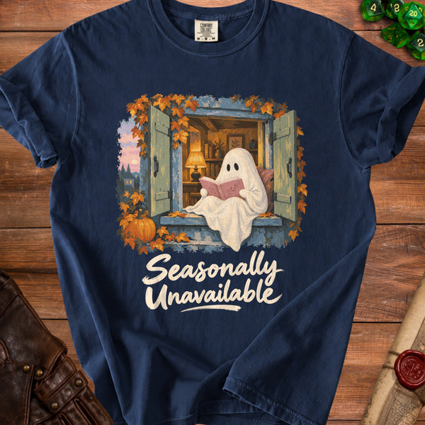 Seasonally Unavailable T-Shirt in True Navy