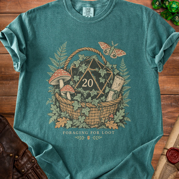 Foraging Loot T-Shirt in Blue Spruce