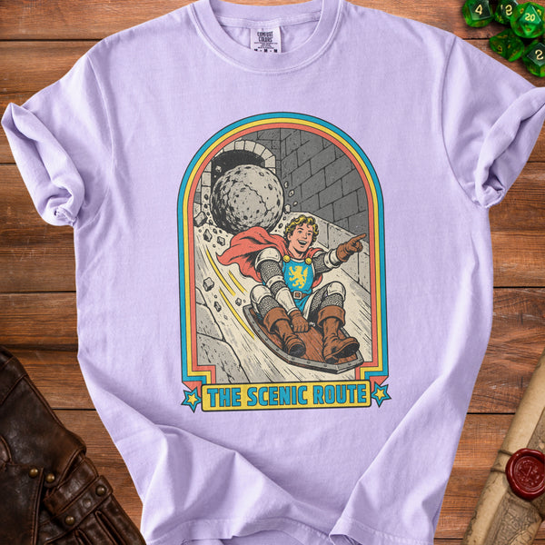 Scenic Route T-Shirt in Orchid