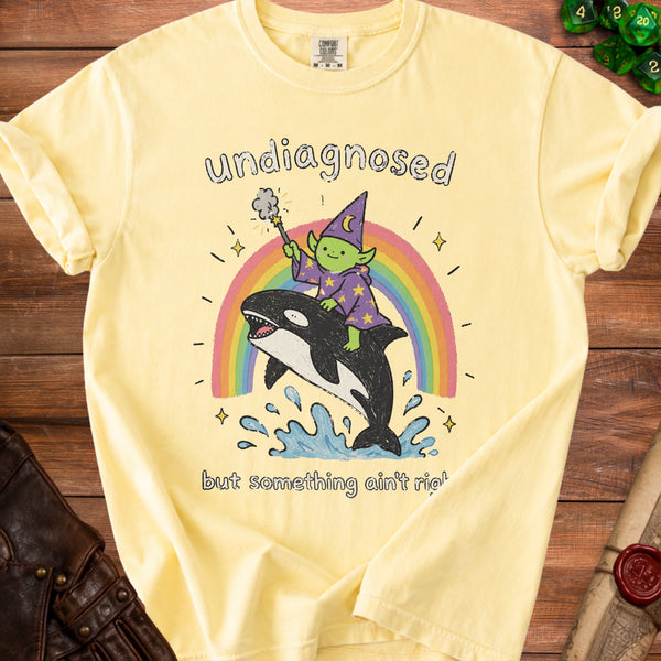 Undiagnosed Orca T-Shirt in Butter