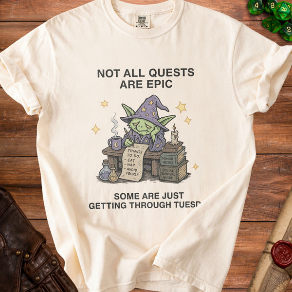 Grumpy Wizard T-Shirt in Ivory