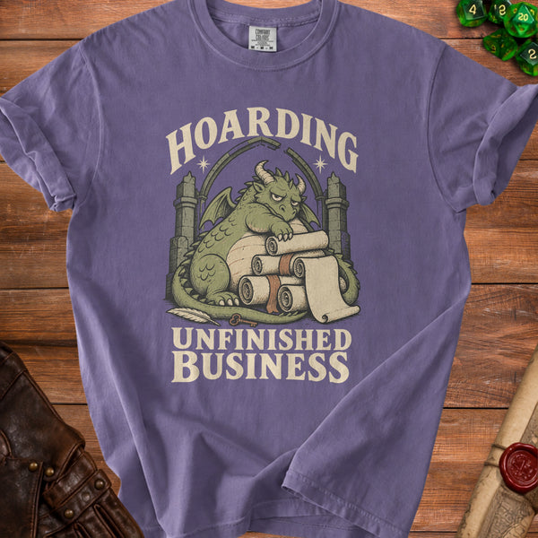 Unfinished Business T-shirt in Grape