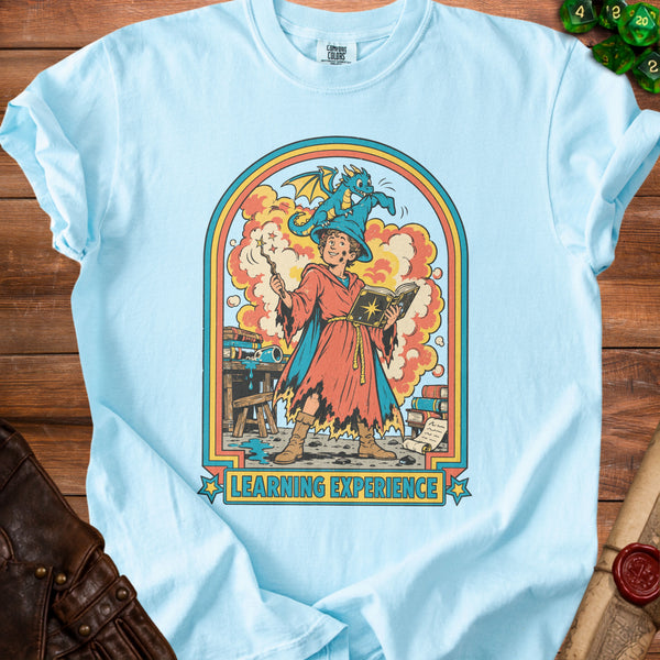 Learning Experience T-Shirt in Chambray