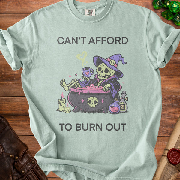 Burnout Witch T-Shirt in Bay