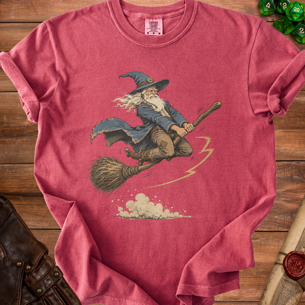Rodeo Wizard T-Shirt in Crimson