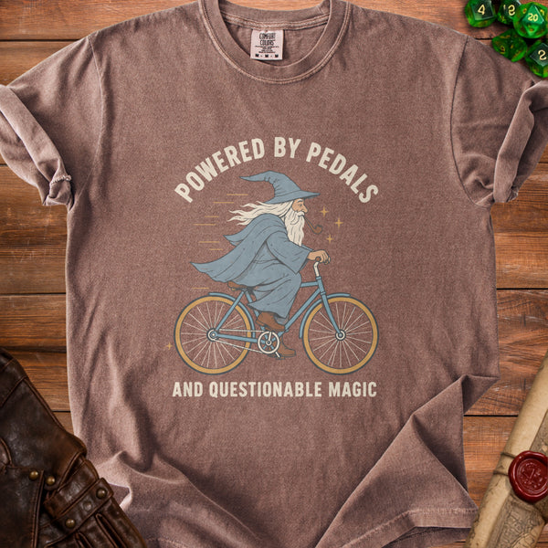 Pedal Wizard T-Shirt in Espresso