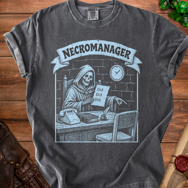 Necromanager T-Shirt in Pepper