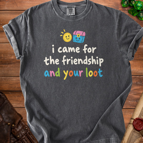 Friendship Loot T-shirt in Pepper
